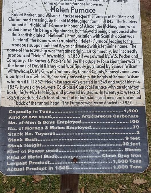 Helen-Furnace-sign-Dan-Freeburg | Visit PA Great Outdoors