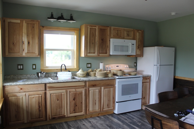 In the Sticks Cabins kitchen | Visit PA Great Outdoors
